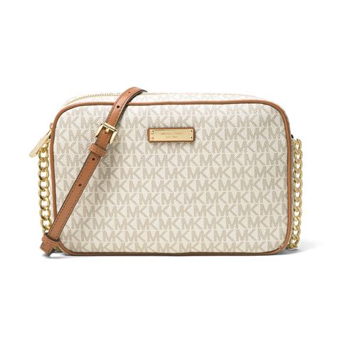 michael kors handbags vanilla leather|Michael Kors vanilla crossbody.